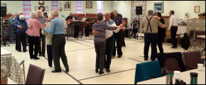 Dancing during one of our Musicial Jam Sessions. Everyone loves the music!